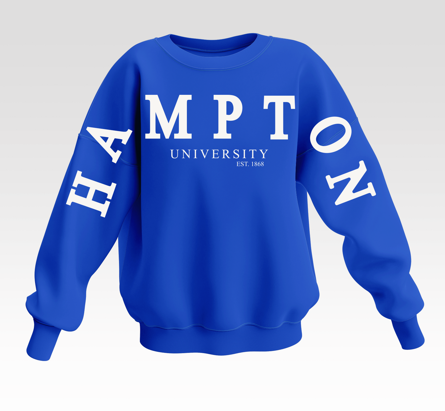 BLUE HU BADDIE FULL SWEATSHIRT