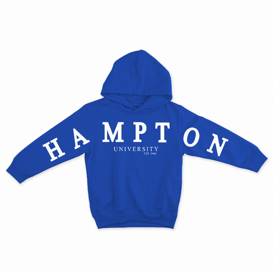 BLUE HU BABIES HOODIE